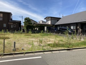 秋田市広面、土地の画像です