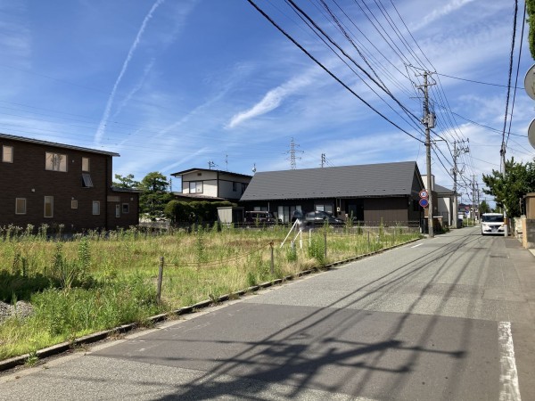 秋田市広面、土地の画像です