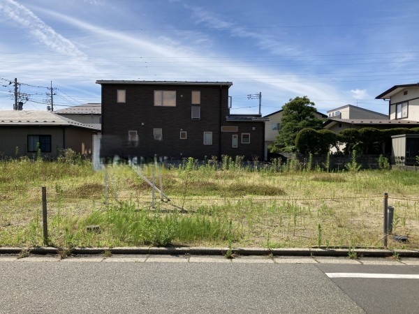 秋田市広面、土地の画像です