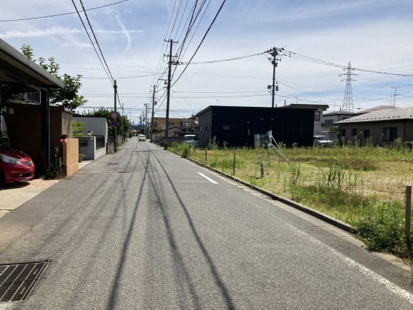 秋田市広面、土地の画像です
