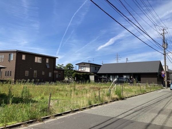 秋田市広面、土地の画像です