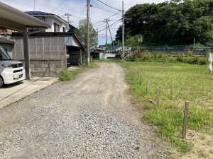 秋田市牛島東、土地の画像です
