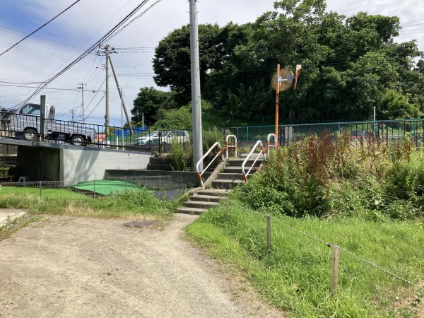 秋田市牛島東、土地の画像です