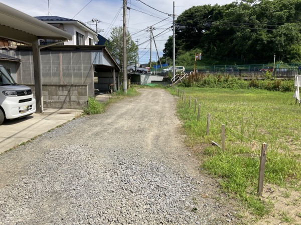 秋田市牛島東、土地の画像です
