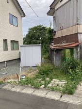 秋田市楢山共和町、土地の画像です
