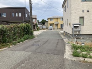秋田市楢山共和町、土地の画像です