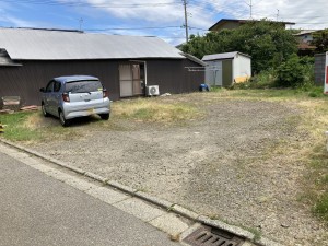 秋田市牛島東、土地の画像です