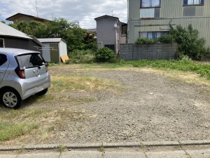 秋田市牛島東、土地の画像です