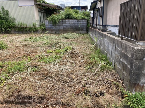 秋田市牛島東、土地の画像です
