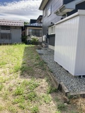 秋田市牛島東、土地の画像です