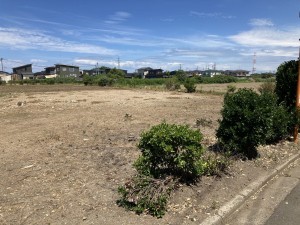 秋田市仁井田、土地の画像です