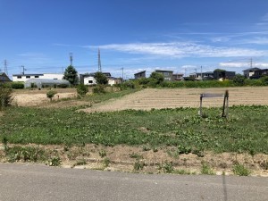 秋田市仁井田、土地の画像です