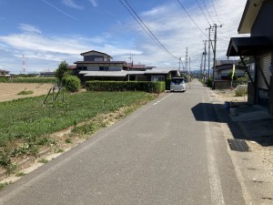 秋田市仁井田、土地の画像です