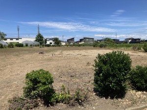 秋田市仁井田、土地の画像です