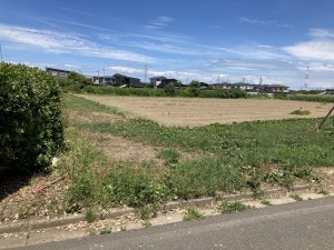 秋田市仁井田、土地の画像です