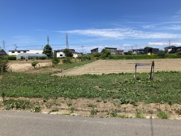 秋田市仁井田、土地の画像です