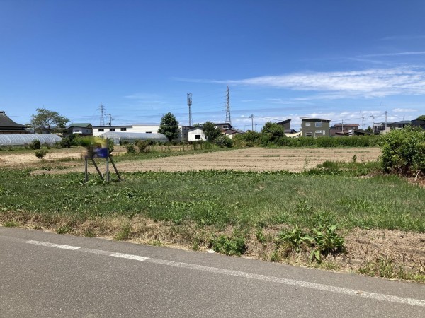 秋田市仁井田、土地の画像です