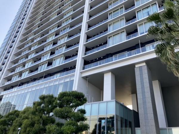 港区港南、マンションの外観画像です