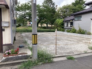 秋田市中通、土地の画像です