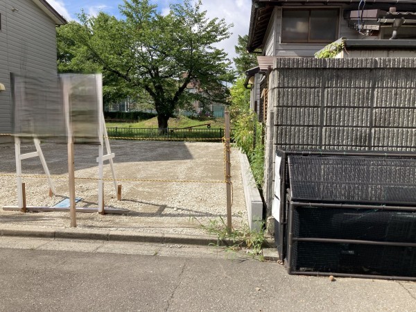 秋田市中通、土地の画像です