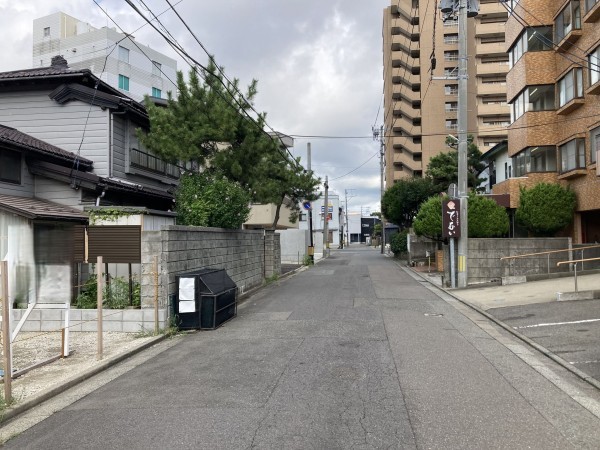 秋田市中通、土地の画像です