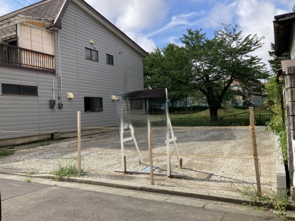 秋田市中通、土地の画像です