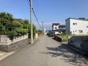 秋田市手形山中町、土地の画像です