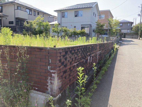 秋田市手形山中町、土地の画像です