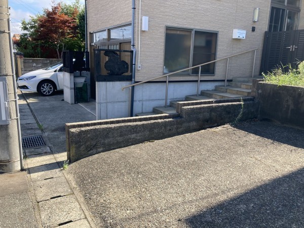 秋田市新屋松美ガ丘北町、土地の画像です