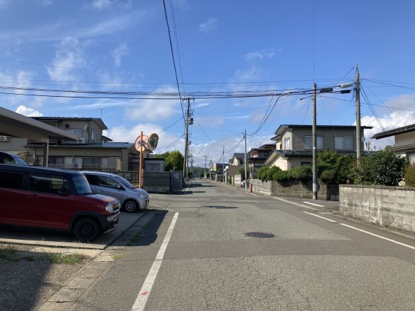 秋田市新屋松美ガ丘北町、土地の画像です