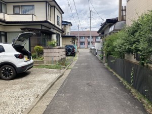 秋田市南通築地、土地の画像です