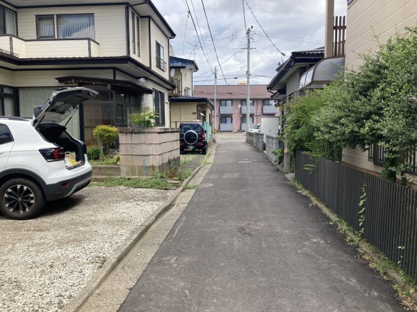 秋田市南通築地、土地の画像です