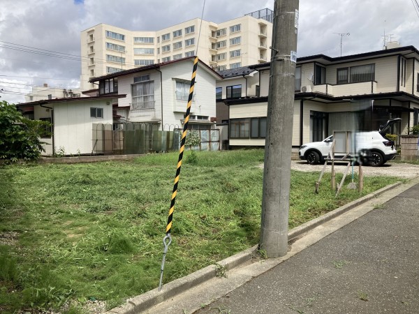 秋田市南通築地、土地の画像です