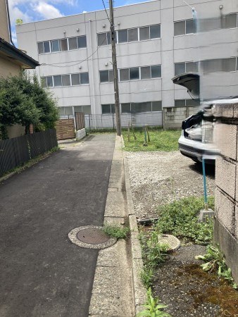 秋田市南通築地、土地の画像です
