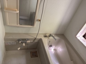 秋田市東通観音前、中古一戸建ての風呂画像です