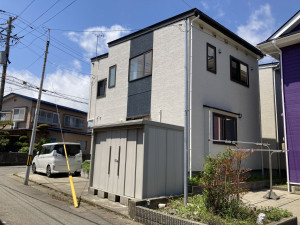 秋田市土崎港相染町、中古一戸建ての外観画像です