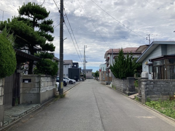 秋田市保戸野千代田町、土地の画像です