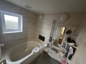 由利本荘市中梵天、中古一戸建ての風呂画像です