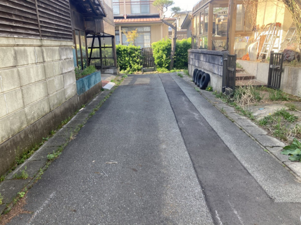 秋田市泉釜ノ町、土地の画像です