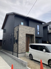 秋田市外旭川、新築一戸建ての外観画像です
