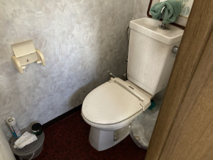 秋田市土崎港南、収益物件/倉庫のトイレ画像です