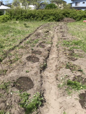 秋田市土崎港南、土地の画像です