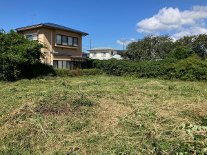 秋田市土崎港南、土地の画像です