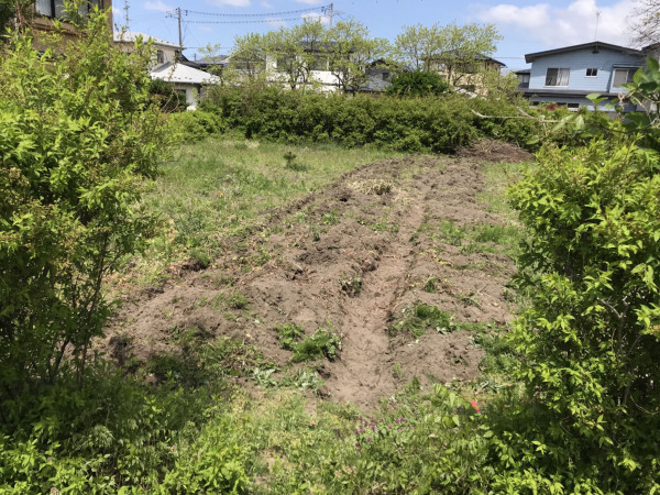 秋田市土崎港南、土地の画像です
