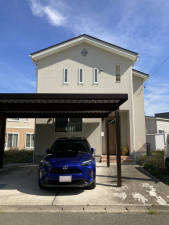 秋田市南ヶ丘、中古一戸建ての外観画像です