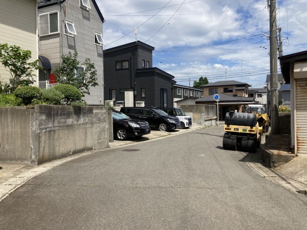 秋田市寺内油田、土地の画像です