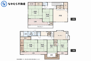 大網白里市金谷郷、中古一戸建ての間取り画像です