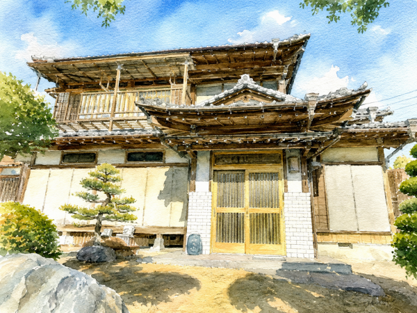 大網白里市金谷郷、中古一戸建ての画像です