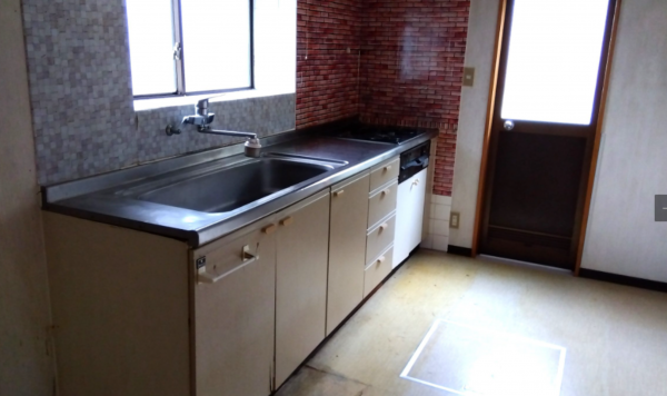 茂原市北塚、中古一戸建てのキッチン画像です
