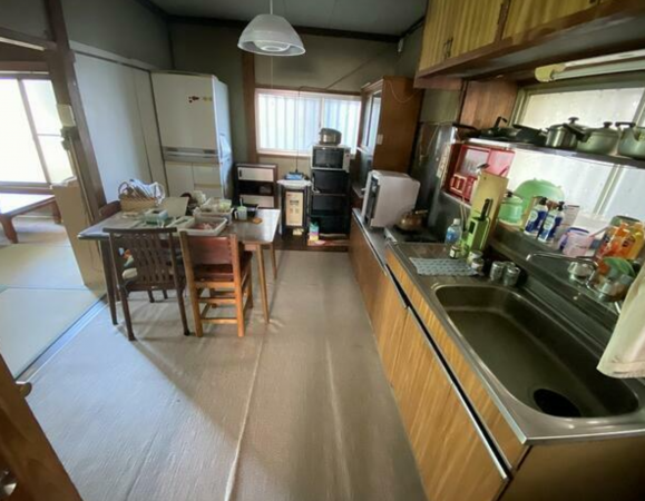 茂原市緑町、中古一戸建てのキッチン画像です